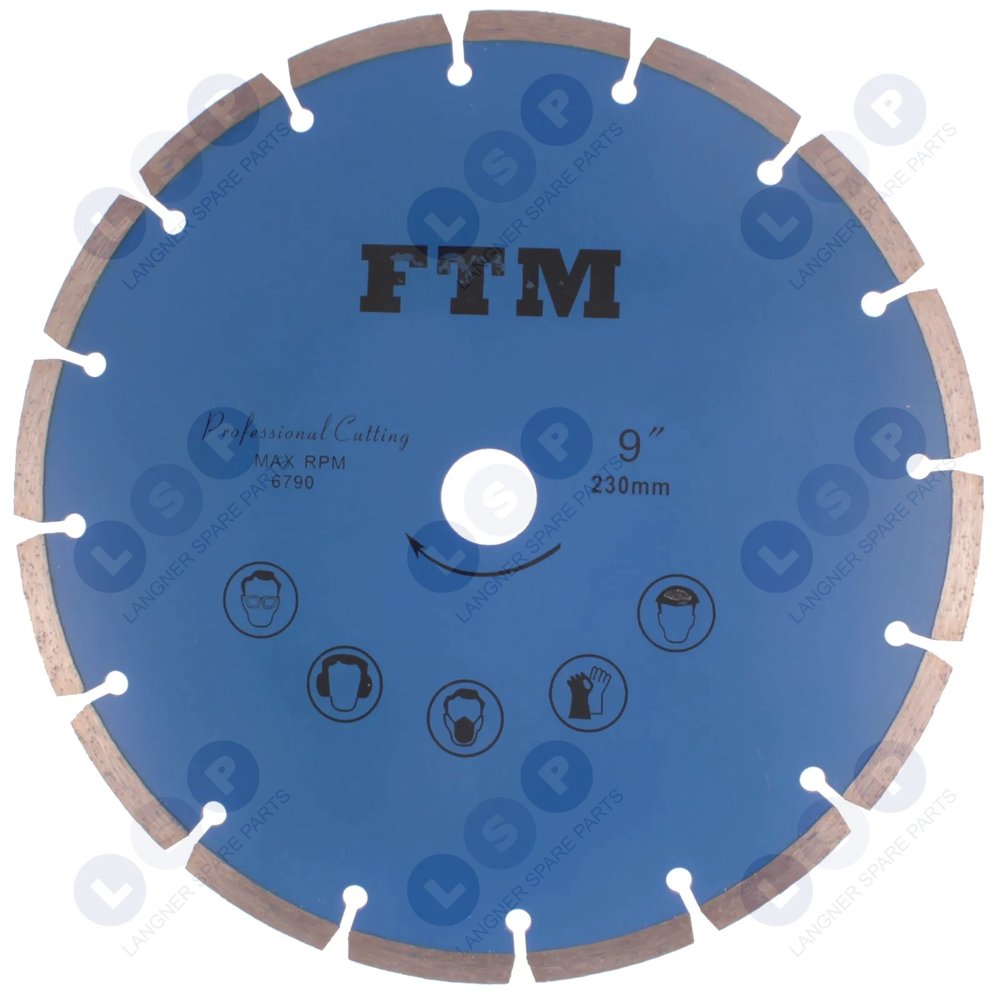 Segmentový diamantový kotúč 230mm FTM-9NS